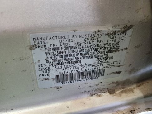 Used 2021 Nissan Versa SV FWD image 33