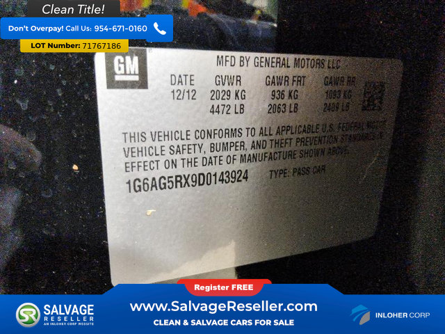 Used 2013 Cadillac ATS 2.0T AWD Sedan image 16