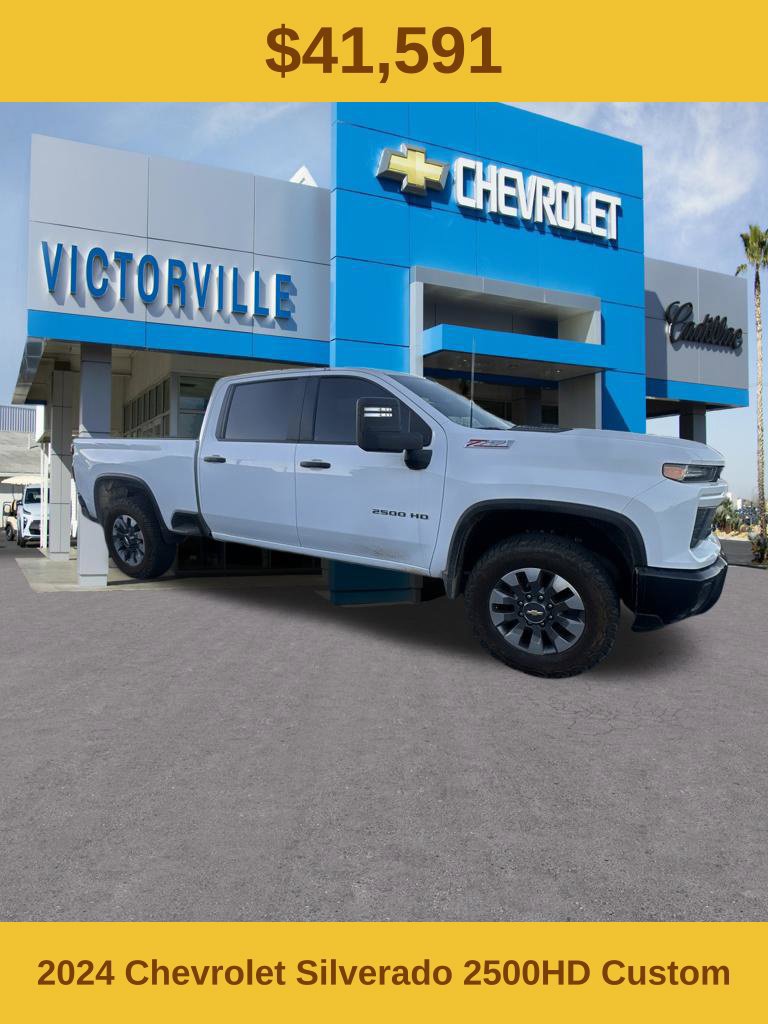 Used 2024 Chevrolet Silverado 2500 Custom w/ Custom Value Package AWD/4WD image 2