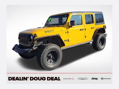 Used 2021 Jeep Wrangler Unlimited Sport image 1