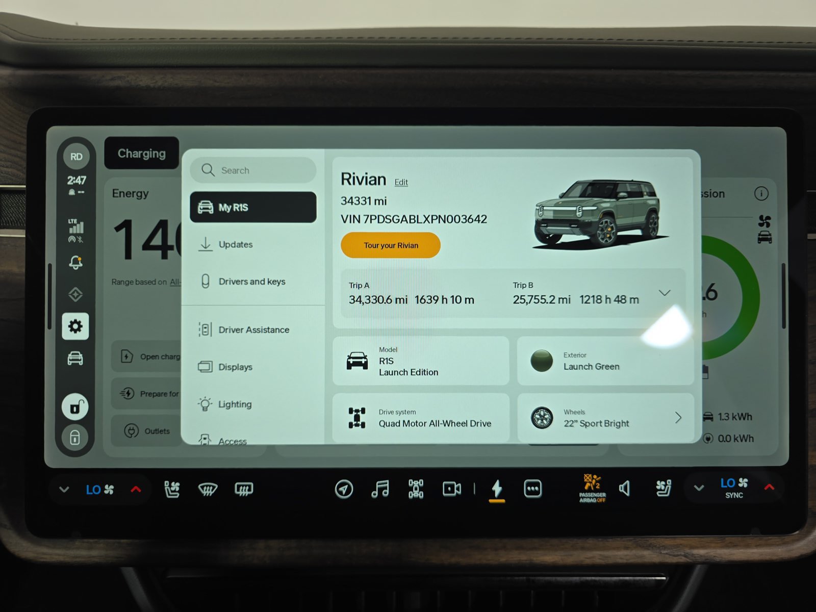 Used 2023 Rivian R1S Launch Edition Quad AWD/4WD image 29