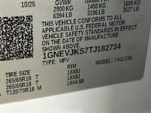 New 2026 Chevrolet Traverse Z71 w/ Enhanced Driving Package image 29