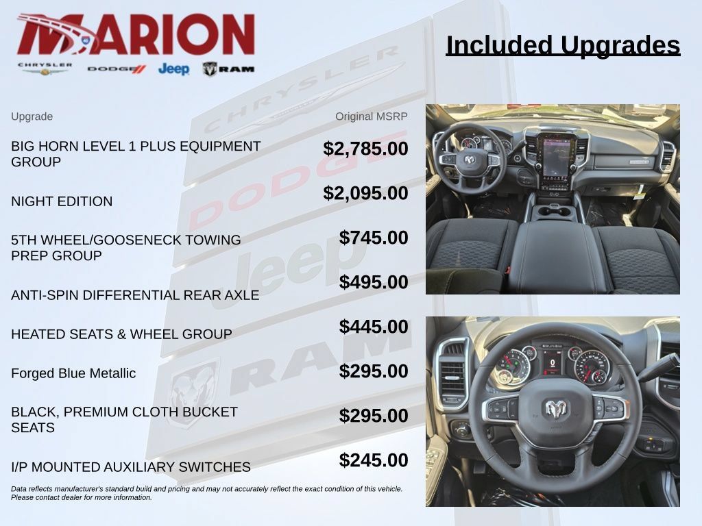 New 2026 RAM 2500 Big Horn AWD/4WD image 9