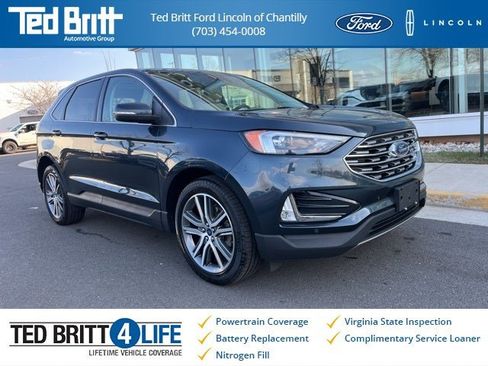 Used 2022 Ford Edge Titanium w/ Class II Trailer Tow Package image 1