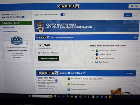 Used 2022 Ford F150 XL w/ Equipment Group 101A High image 19