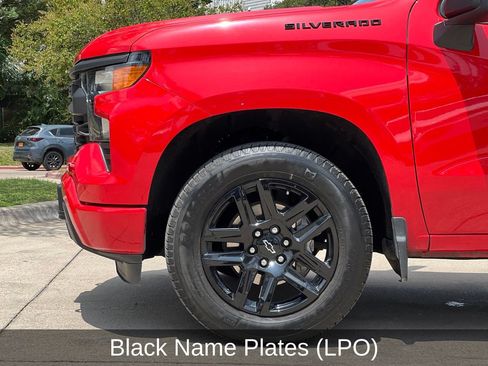 Used 2024 Chevrolet Silverado 1500 Custom w/ LPO, Dark Essentials Package RWD image 25