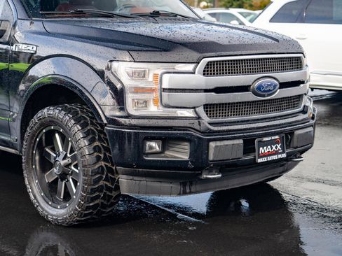 Used 2018 Ford F150 Platinum w/ Technology Package AWD/4WD image 7