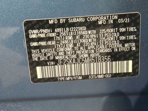 Used 2021 Subaru Forester Premium AWD/4WD image 54