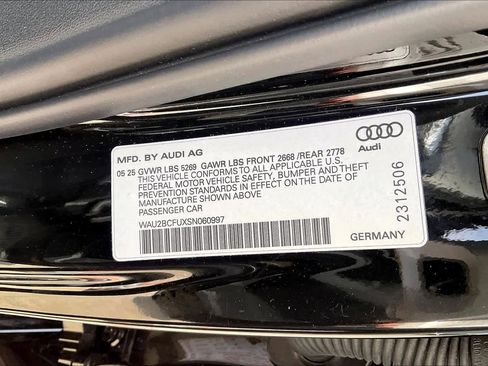 Certified 2025 Audi A5 2.0T Premium Plus w/ Premium Plus image 33