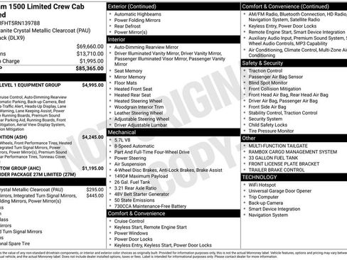 Used 2024 RAM 1500 Limited AWD/4WD image 2