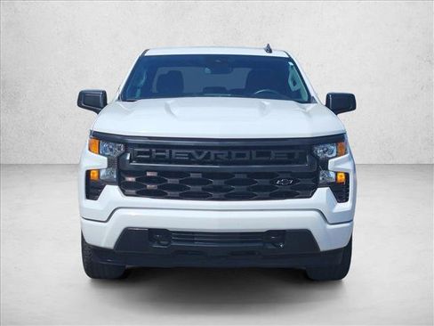 Used 2024 Chevrolet Silverado 1500 Custom w/ Turbomax Blackout Package RWD image 3