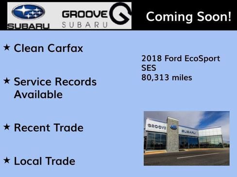 Used 2018 Ford EcoSport SES AWD/4WD image 2