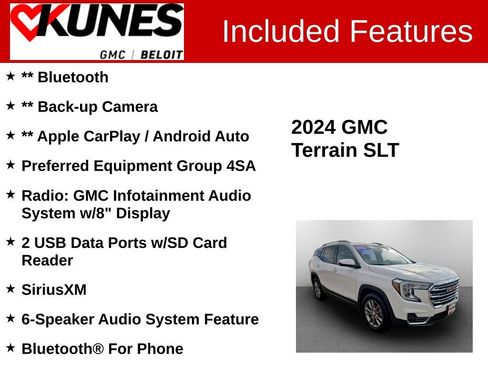 Used 2024 GMC Terrain SLT image 2