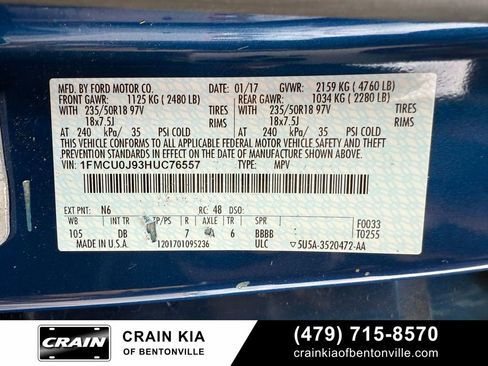 Used 2017 Ford Escape Titanium image 34