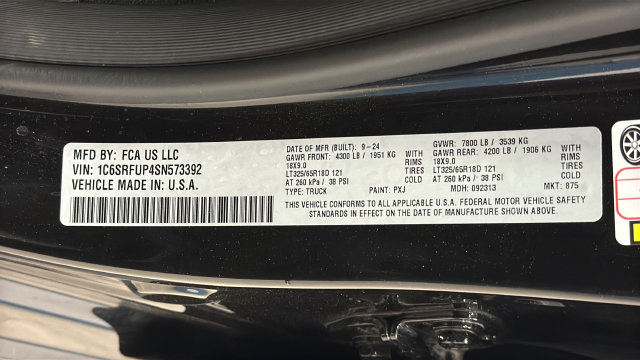 Used 2025 RAM 1500 RHO w/ RHO Level 1 Equipment Group AWD/4WD image 28