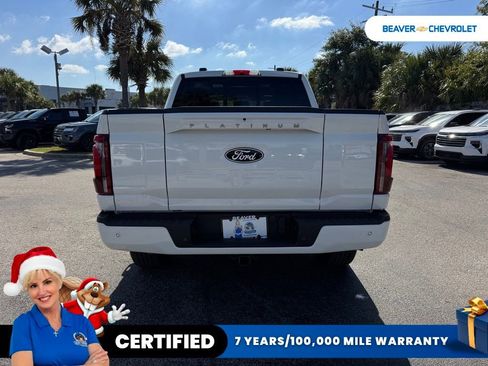 Used 2025 Ford F150 Platinum w/ Equipment Group 702A High image 7