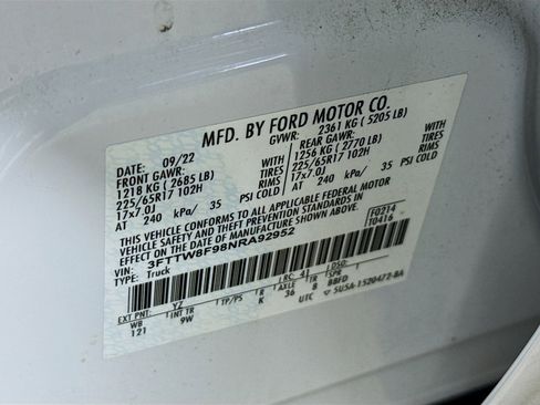 Used 2022 Ford Maverick XL w/ Equipment Group 100A Standard image 35