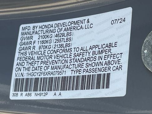 Used 2024 Honda Accord EX-L image 29