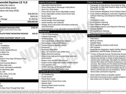 Used 2024 Chevrolet Equinox LS w/ LS Convenience Package AWD/4WD image 4