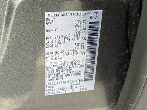 Used 2024 Nissan Frontier SV w/ SV Convenience Package image 38