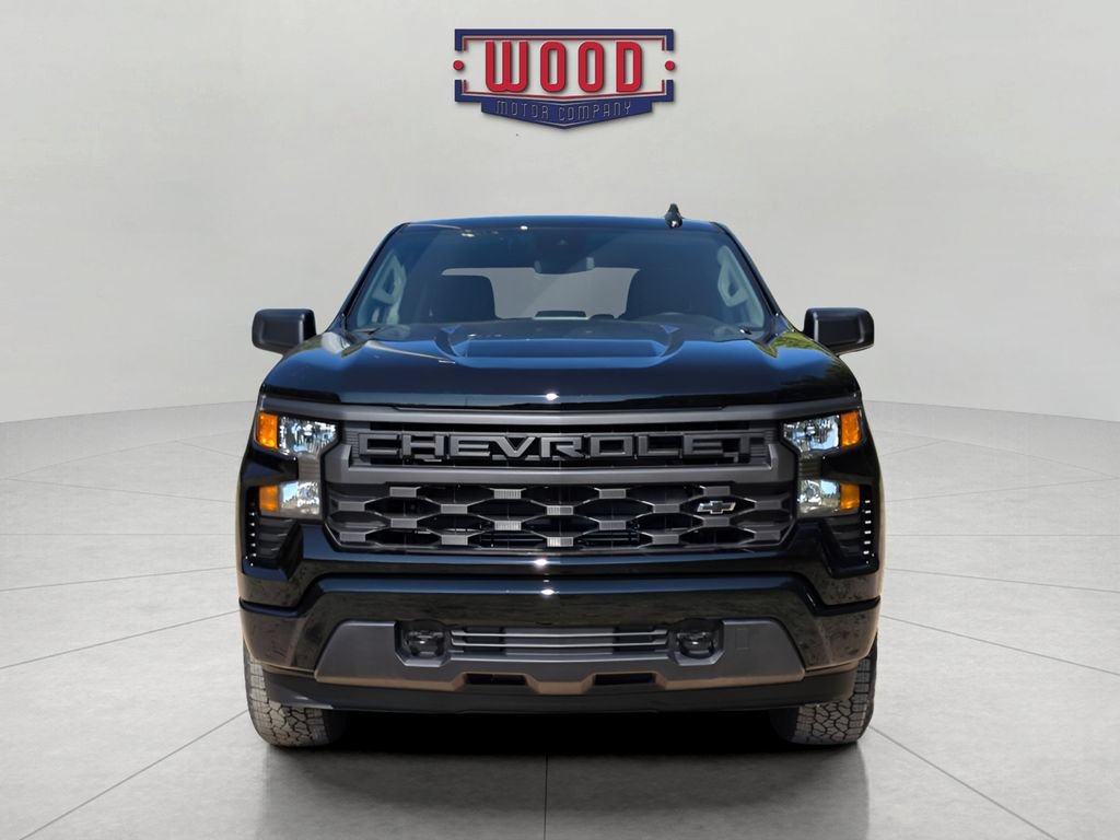 New 2026 Chevrolet Silverado 1500 Custom w/ Turbomax Blackout Package AWD/4WD image 5