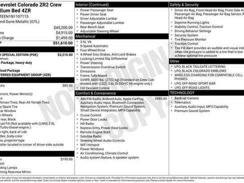 Used 2022 Chevrolet Colorado ZR2 w/ ZR2 Dusk Special Edition image 2