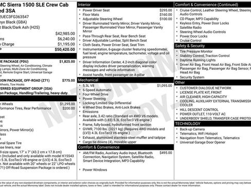 Used 2015 GMC Sierra 1500 SLE w/ SLE Value Package AWD/4WD image 26