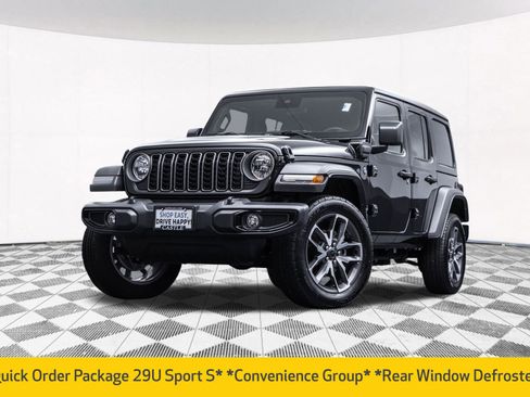 Used 2025 Jeep Wrangler Unlimited Sport S 4xe w/ Convenience Group AWD/4WD image 2