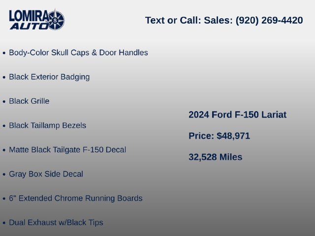 Used 2024 Ford F150 Lariat w/ Equipment Group 502A High AWD/4WD image 10