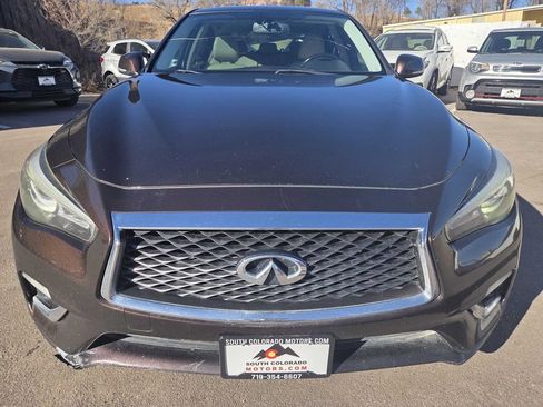 Used 2018 INFINITI Q50 Luxe w/ Essential Package (3.0T Luxe) image 2