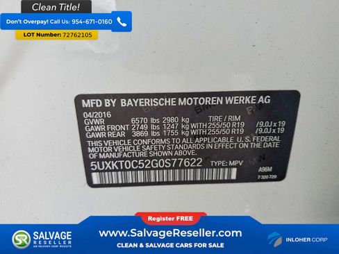 Used 2016 BMW X5 xDrive40e AWD/4WD image 17
