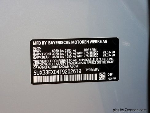 Used 2026 BMW X6 xDrive40i w/ Climate Comfort Package image 27