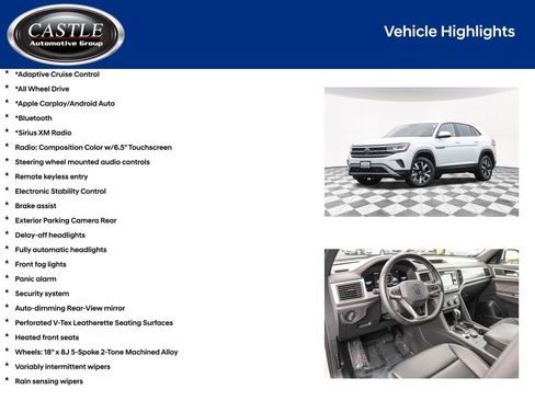 Used 2023 Volkswagen Atlas Cross Sport SE image 3