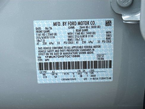 New 2026 Ford Explorer Active w/ Active Comfort Package RWD image 32