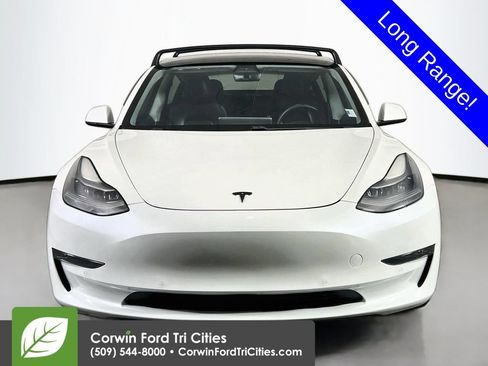 Used 2021 Tesla Model 3 Long Range AWD/4WD image 3