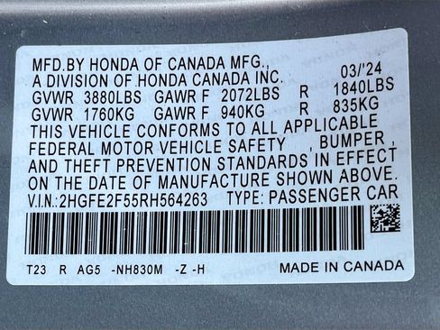 Used 2024 Honda Civic Sport image 29