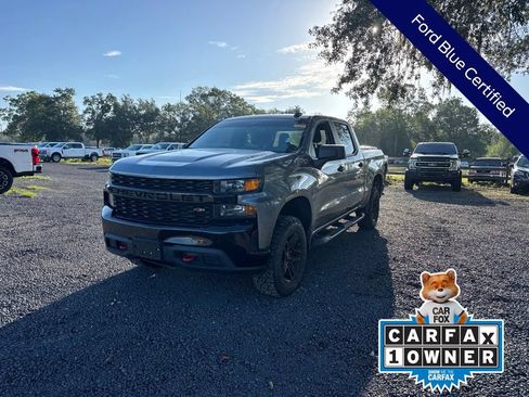 Used 2022 Chevrolet Silverado 1500 Custom Trail Boss w/ Safety Confidence Package AWD/4WD image 1