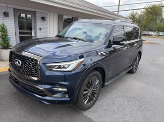 Used 2021 INFINITI QX80 Premium Select w/ Cargo Package RWD video 1