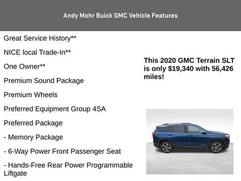 Used 2020 GMC Terrain SLT w/ Preferred Package FWD image 8