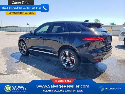 Used 2020 Jaguar F-PACE S AWD/4WD image 3