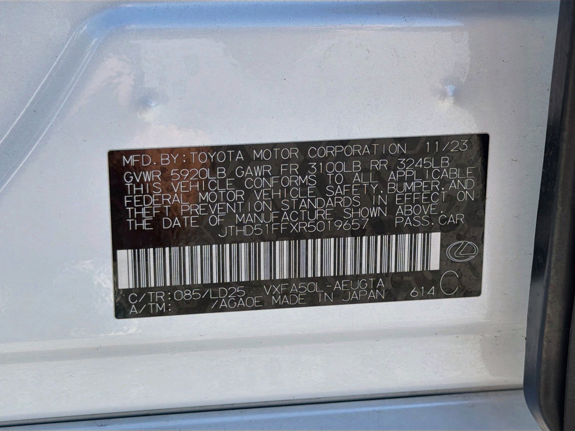 Used 2024 Lexus LS 500 RWD image 45