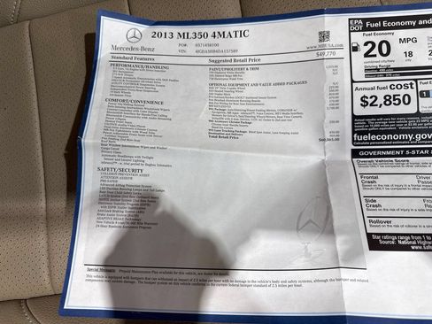 Used 2013 Mercedes-Benz ML 350 4MATIC image 88