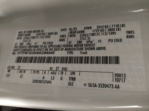 Used 2022 Ford F150 XL w/ Trailer Tow Package image 33