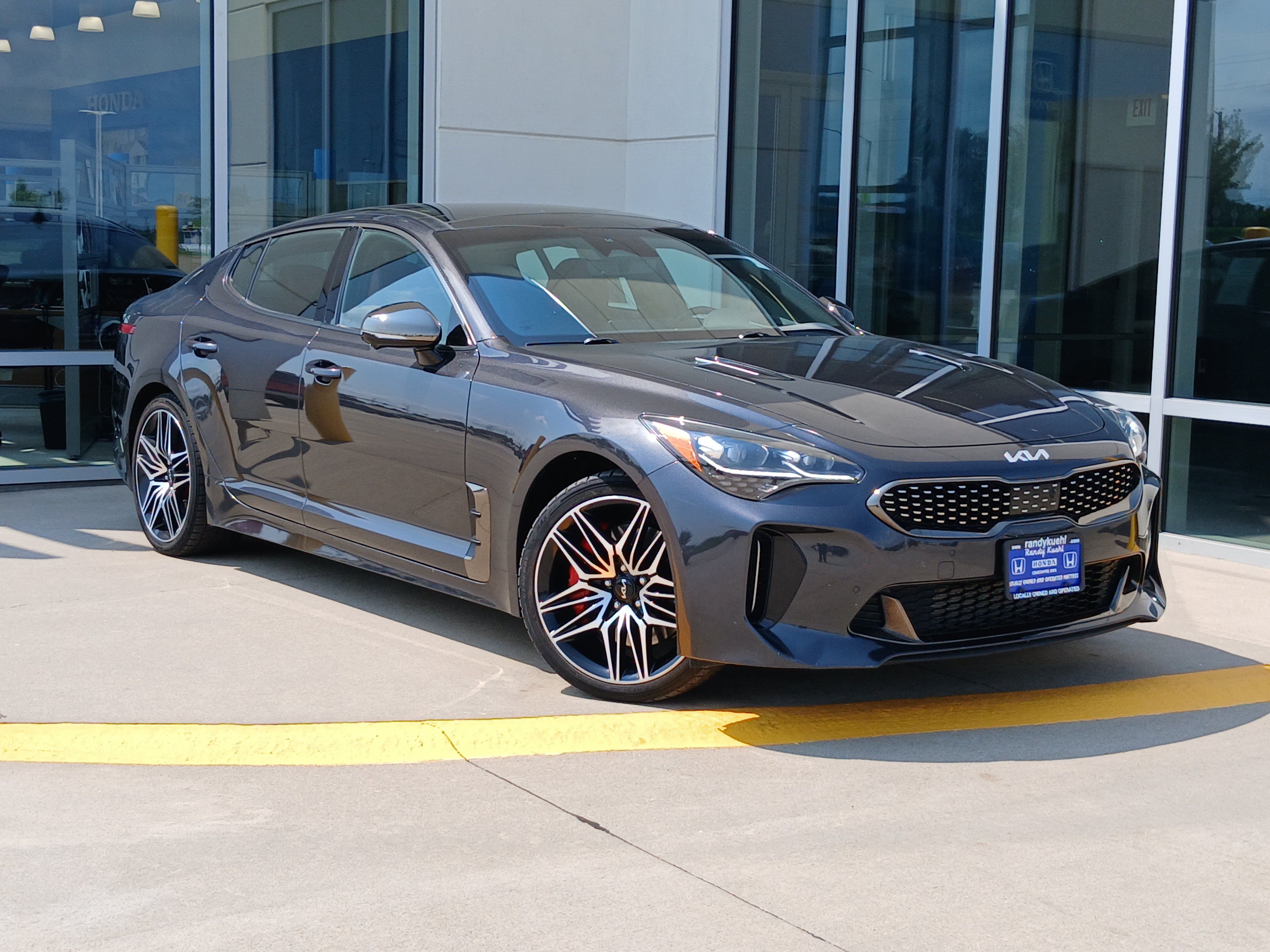 Used 2022 Kia Stinger GT2 w/ Red Interior Color Package AWD/4WD image 2