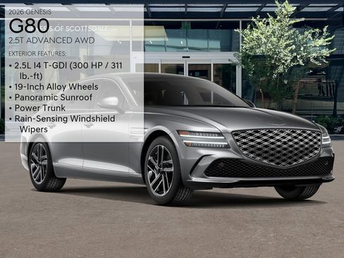 New 2026 Genesis G80 2.5T Advanced image 3