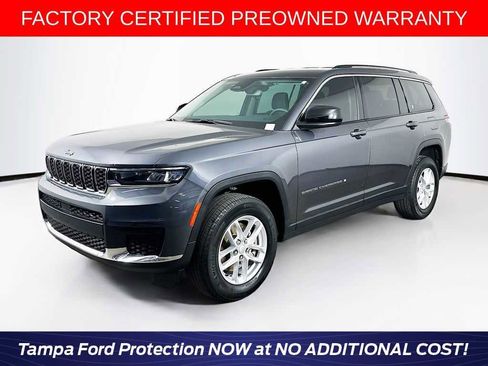 Used 2022 Jeep Grand Cherokee L Laredo w/ Luxury Tech Group I AWD/4WD image 1