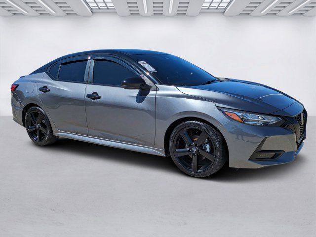 Used 2023 Nissan Sentra SR w/ Midnight Edition Package FWD image 1