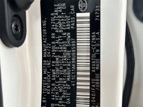 Used 2022 Toyota Camry LE image 38