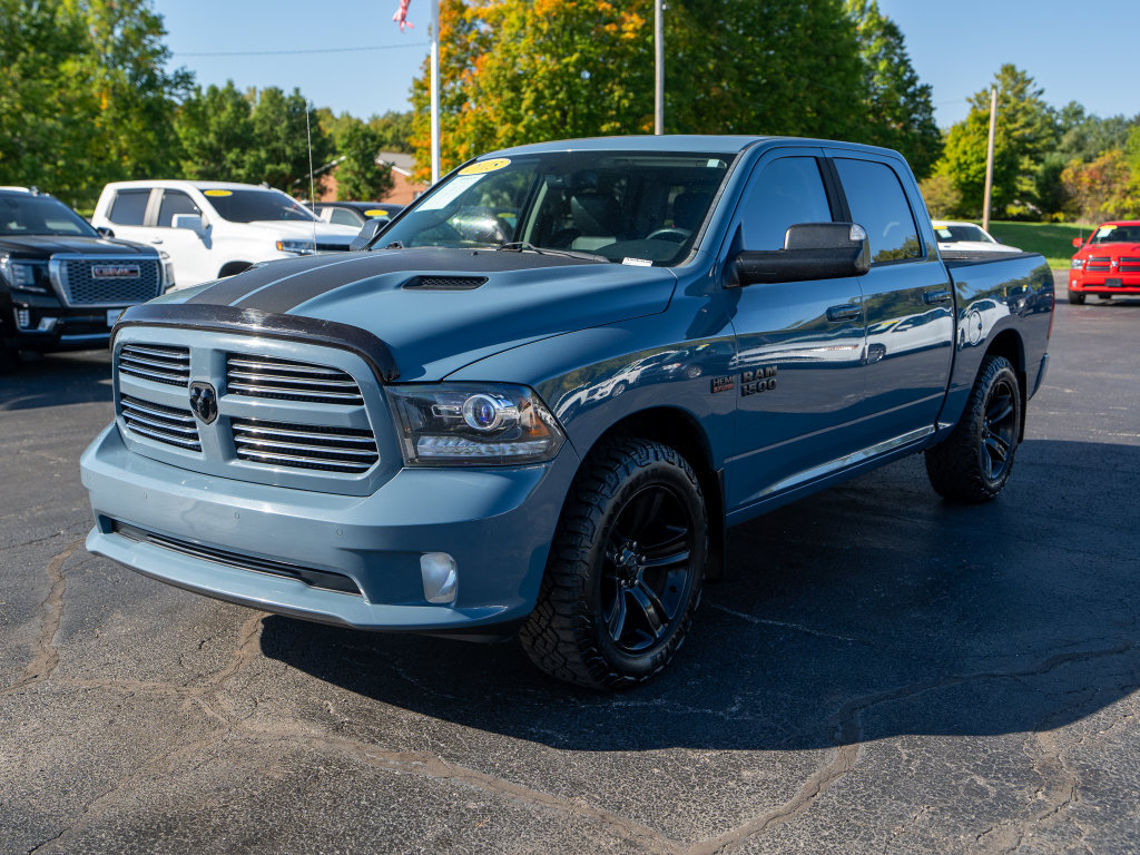 Used 2015 RAM 1500 Sport w/ Ceramic Blue Sport Package AWD/4WD image 2
