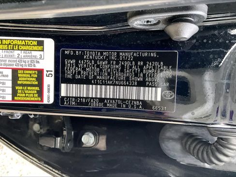 Used 2022 Toyota Camry LE FWD image 34